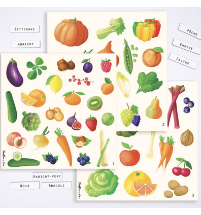 gioco magnetico Frutta e verdura