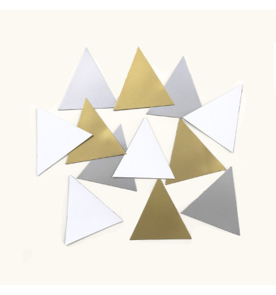 Magnete triangolare flessibile per decorare la carta da parati magnetica o il frigorifero - Ferflex