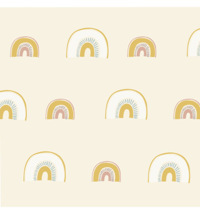 Kit Ferflex® + carta da parati magnetica arcobaleno intercambiabile - giallo