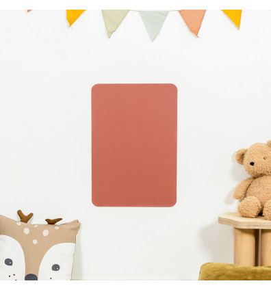Lavagna magnetica da parete in terracotta ideale per creare un'area giochi per bambini - Ferflex