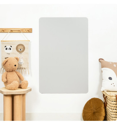 Tabella magnetica da parete grigio-beige per decorare la cameretta del bambino - Ferflex
