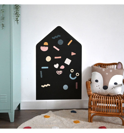 Tabella magnetica da parete a forma di casa per decorare la stanza del bambino - Ferflex