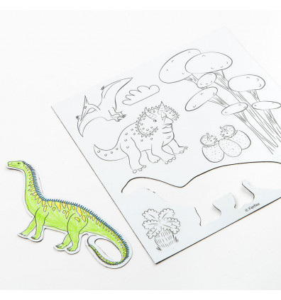 Carte da colorare - Dinosauri